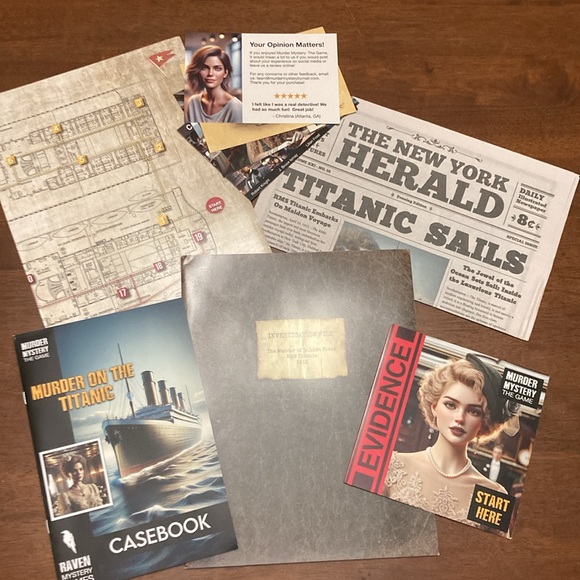 Murder on the Titanic Game - Picture 3 of 3